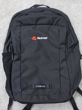 Timbuk2 Backpack Black Parkside Eco Laptop Bag Full Zip Double Shoulder Strap